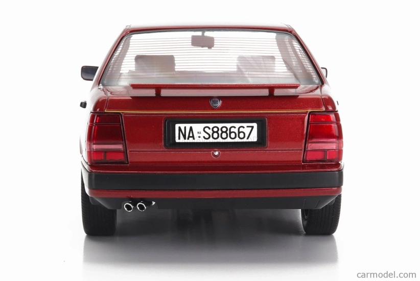 Mitica-diecast Lancia Thema 8.32 Ferrari 2s 1988 - s otvoreným zadným krídlom 1:18 Winner Red Met
