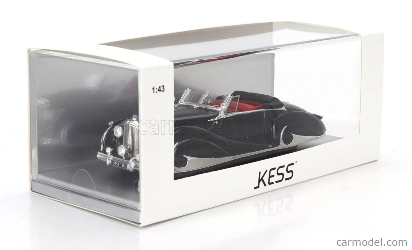 Kess-model Bentley Mk Vi Sn.b25071 Franay Drophead Coupe Cabriolet Open 1947 1:43 Black