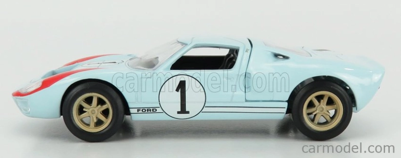 Norev Ford usa Gt40 Mkii 7.0l V8 Team Shelby American Inc. N 1 2nd (but Really Winner) 24h Le Mans 1966 K.miles - D.hulme 1:43 Světle Modrá