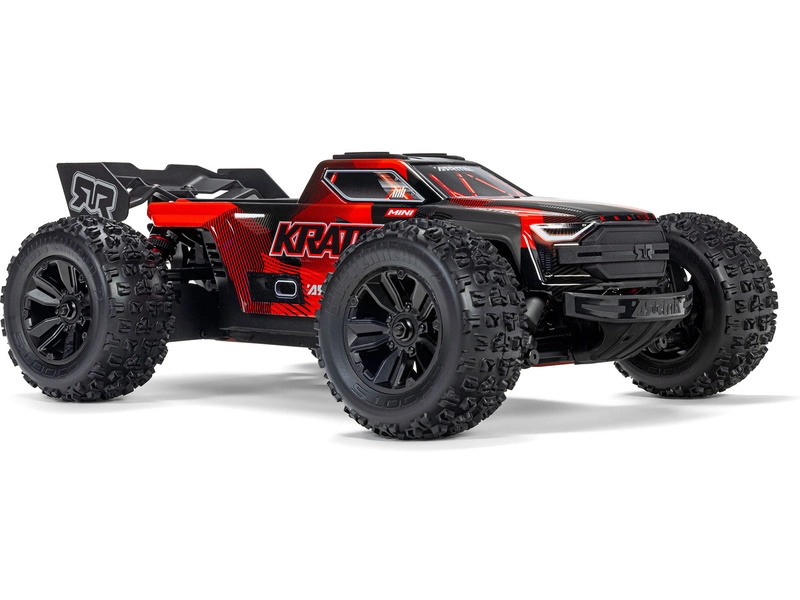 Arrma Mini Kraton 3S DSC BLX 1:16 4WD RTR Basic černá/červená
