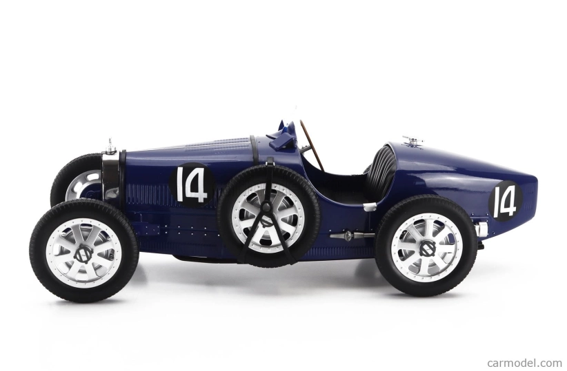 Norev Bugatti T35 N 14 Racing 1925 1:12 Modrá