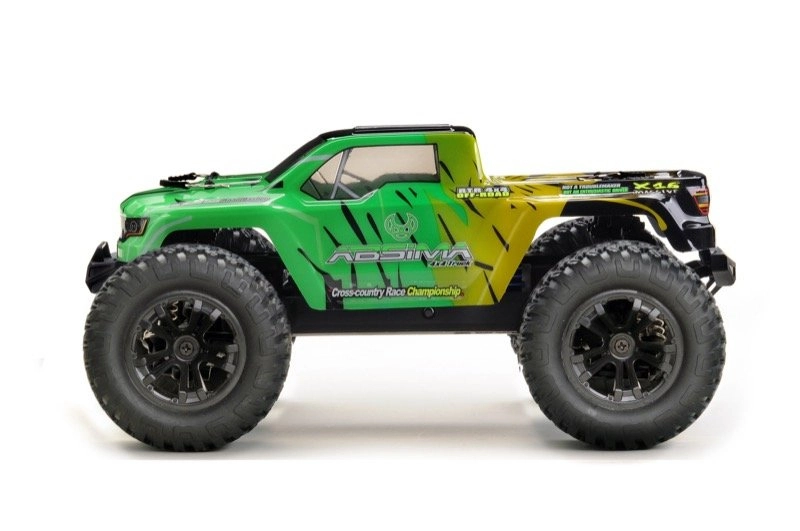 Absima Monster Truck MINI AMT 4WD 1:16 RTR zeleno/žlutý