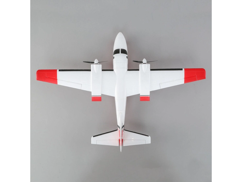 Aero Commander 0.7m AS3X BNF Basic