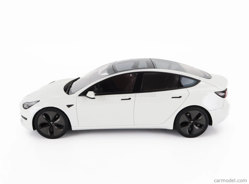 Ls-collectibles Tesla Model 3 2021 1:18 Perleťově Bílá Met