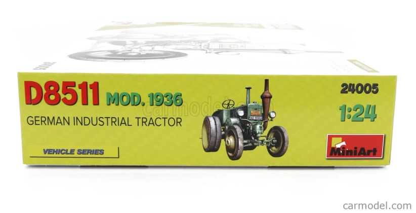 Miniart Lanz Bulldog D8511 German Industrial Tractor 1936 1:24 /