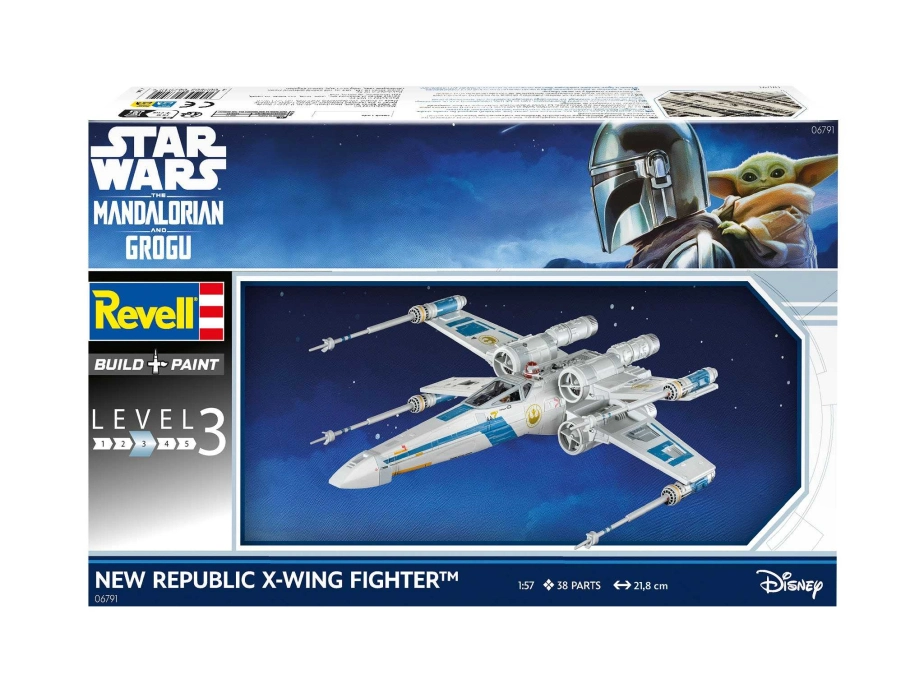 Plastic ModelKit SW 06791 - The Mandalorian: X-Wing Fighter (1:57)