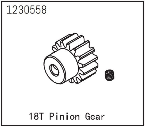 Pinion Gear 18T