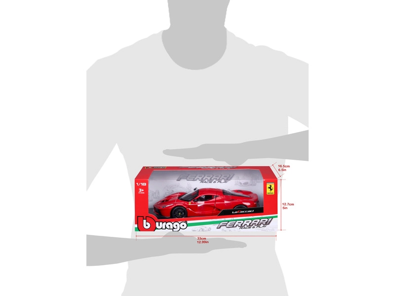 Bburago Ferrari LaFerrari 1:18 červená