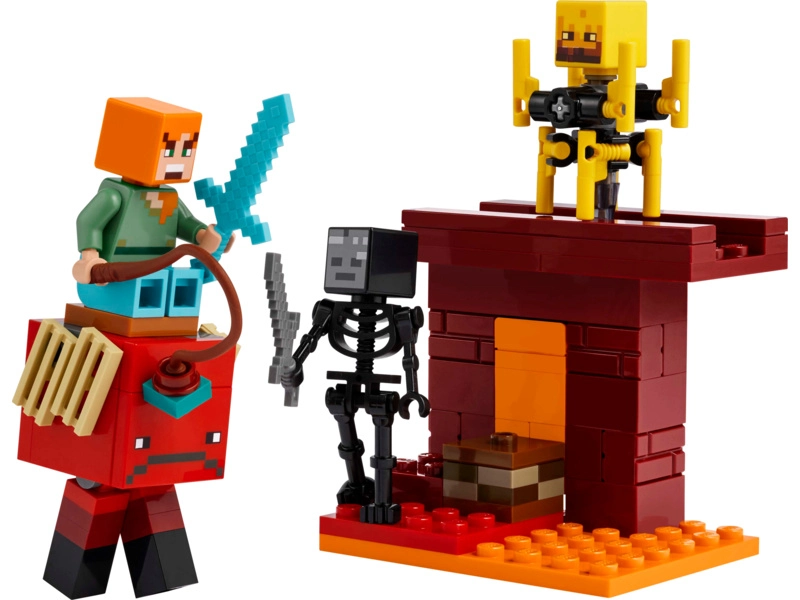 LEGO Minecraft – Lávová bitka v Netheri