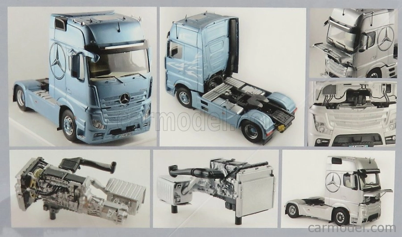 Italeri Mercedes benz Actros 1856 Mp4 Gigaspace Tractor Truck 2-assi 2016 1:24 /