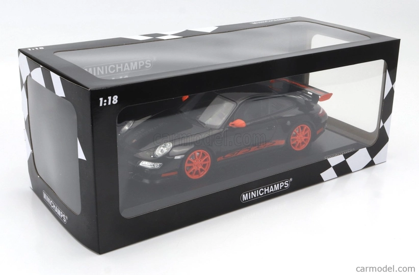 Minichamps Porsche 911 997 Gt3 Rs Coupe 2007 1:18 čierna