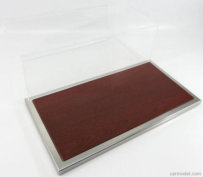 Atlantic Vetrina display box Molhouse Base In Legno - Wood Mahogany Base - Lungh.lenght Cm 51 X Largh.width Cm 24 X Alt.height Cm 19 (altezza Interna 15.3 Cm ) 1:12 Plastový Displej