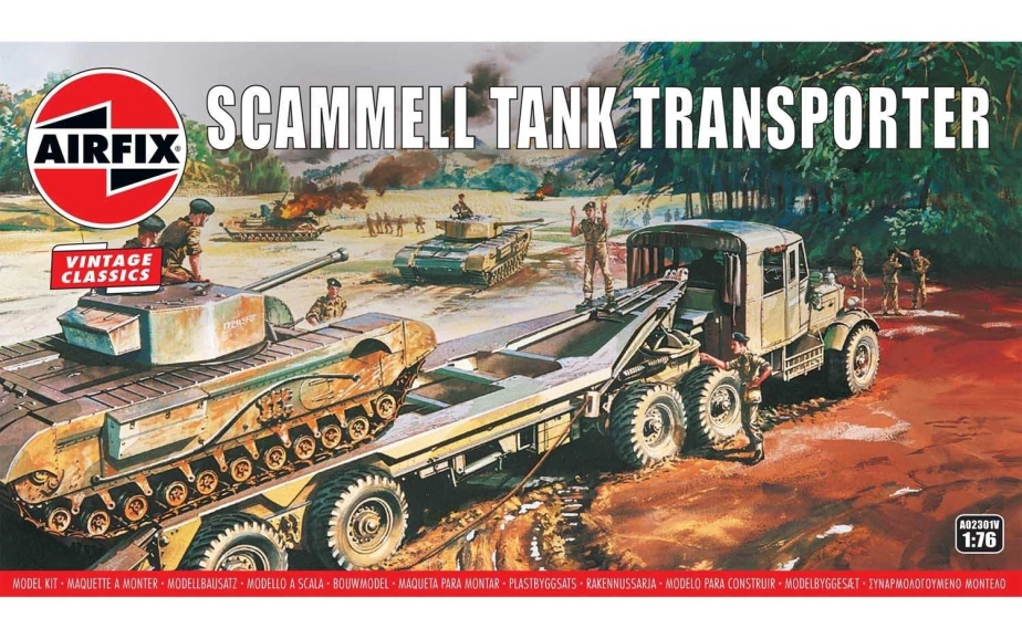 Airfix Scammell tank Transporter (1:76) (Vintage)