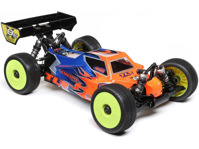 Súprava TLR 8ight-X/E 2.0 Combo Nitro/Electric Buggy 1:8 4WD Race Kit