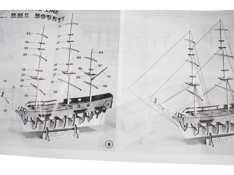 Mantua Model HMS Bounty Le Piccole 1:100 kit