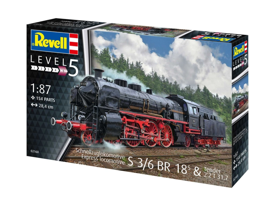 Revell S3/6 BR18(5) s tendrom (1:87)