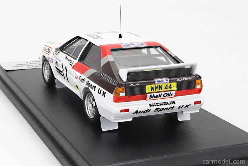 Trofeu Audi Quattro (nočná verzia) N 11 Rally Sweden 1985 David Liewellin - Phil Short 1:43 Biela