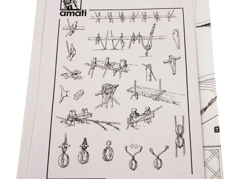 AMATI Oseberg vikingská loď 1:50 kit