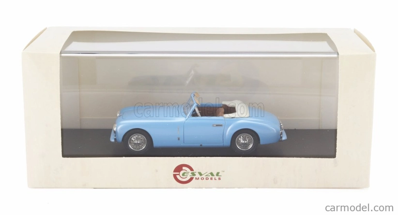 Esval model Cisitalia 202 Sc Stabilimenti Farina Cabriolet Open 1947 1:43 Blue