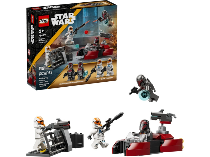 LEGO Star Wars - Bojový balíček obliehania Mandalore