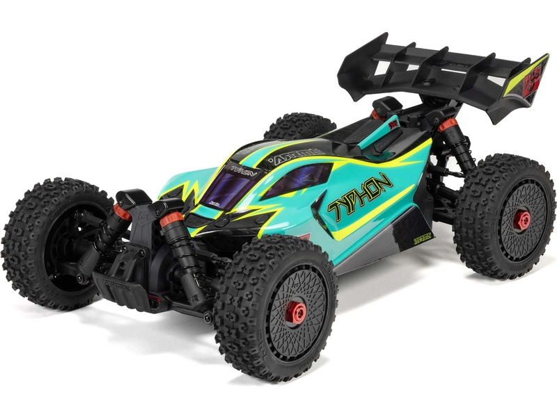 RC auto Arrma 1/8 Typhon 223S BLX 4WD RTR DSC, modrá