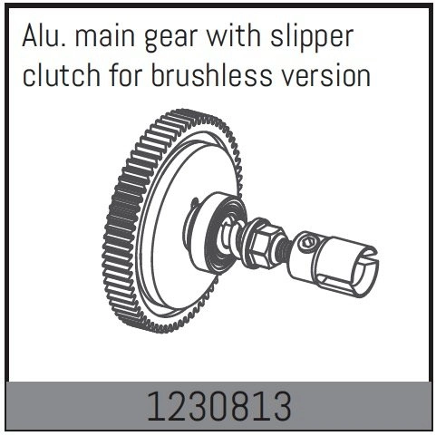 1230813 - Slipper Clutch with CNC Main Gear