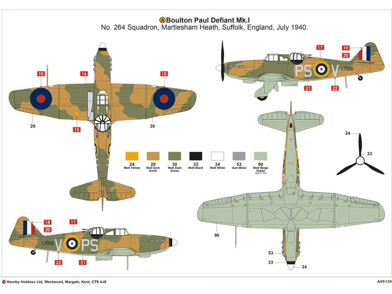 Airfix Boulton Paul Defiant Mk.I (1:48)