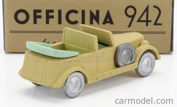 Officina-942 Fiat 2800 C M C Torpedo Cabriolet Open 1939 1:76 Vojenský Písek