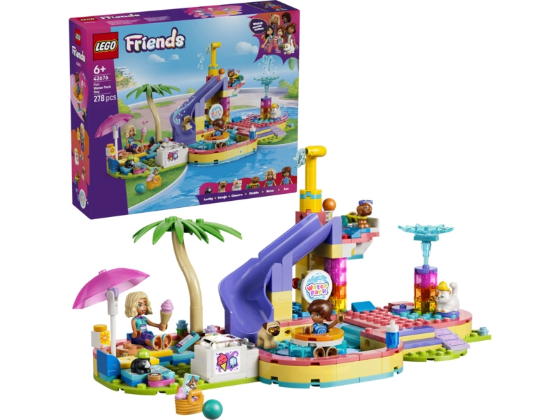 LEGO Friends - Zábavný den v aquaparku