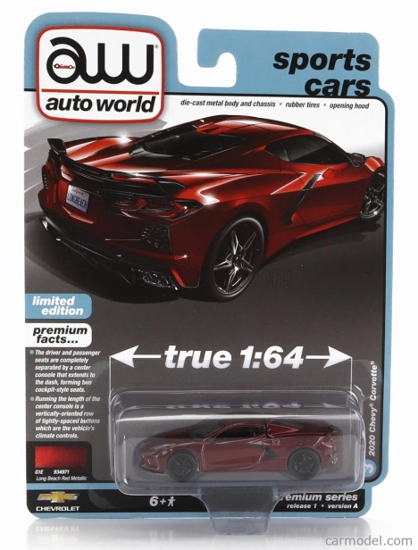 Autoworld Dodge Set Assortment 6 Pieces 1:64 Různé