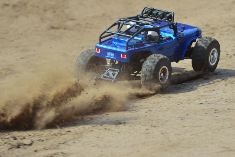 MOXOO SP - 1/10 Monster Truck 2WD - RTR - stejnosměrný motor + 50C 5400mAh Lipo + nabíječ