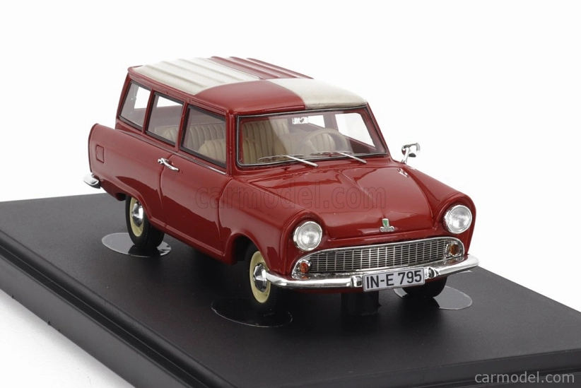 Autocult DKW F-11 Universal Nemecko 1961 1:43 Červená