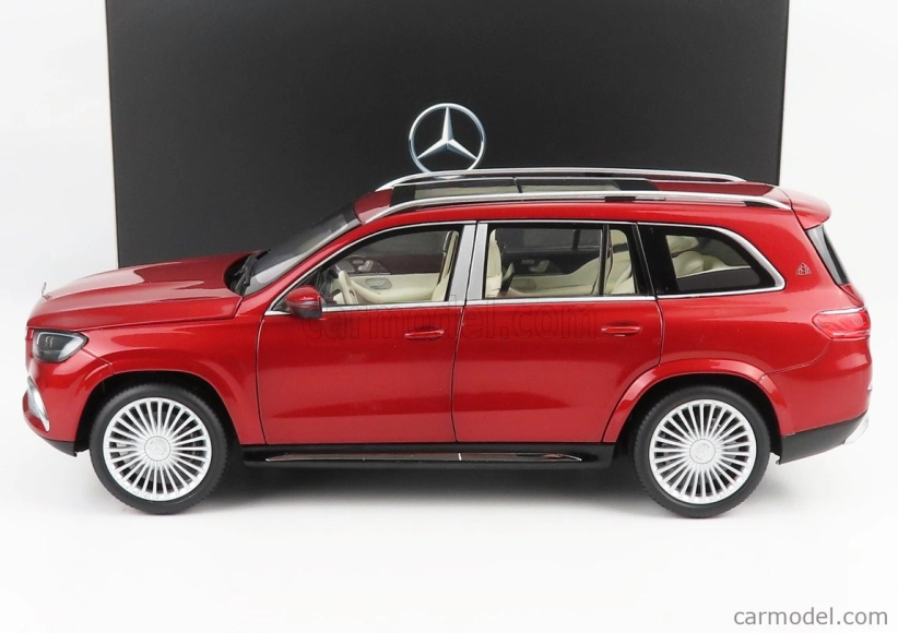 Mercedes benz Maybach Gls-class Gls600 4-matic (x167) 2019 1:18 Hyacynth Red