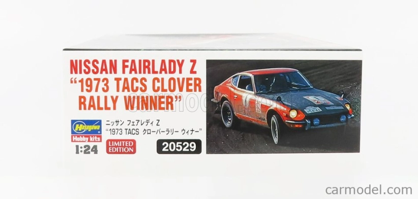Hasegawa Nissan Fairlady Z N 1 Winner Rally Tacs Clover 1973 S.metha - L.drews 1:24 /