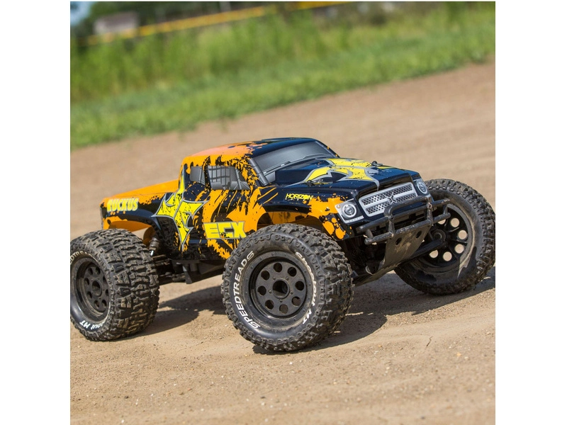 RC auto ECX Ruckus 1:10 RTR, modré