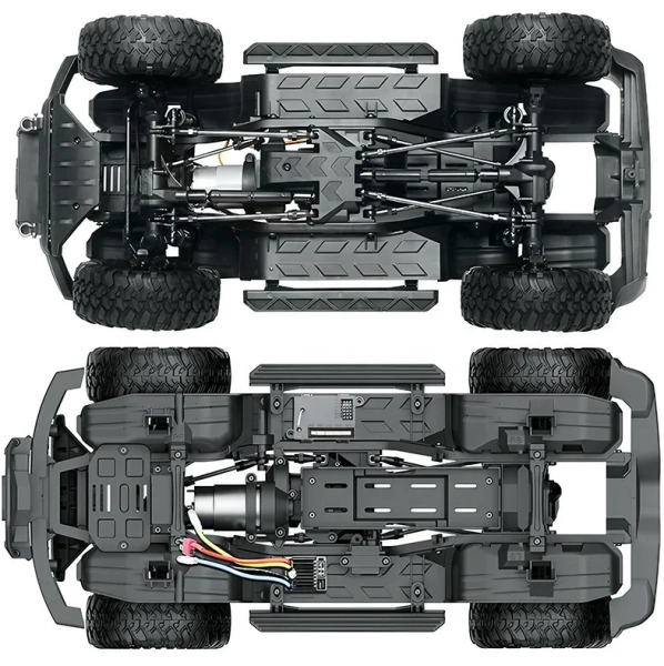 RC auto Trail Crawler, červená
