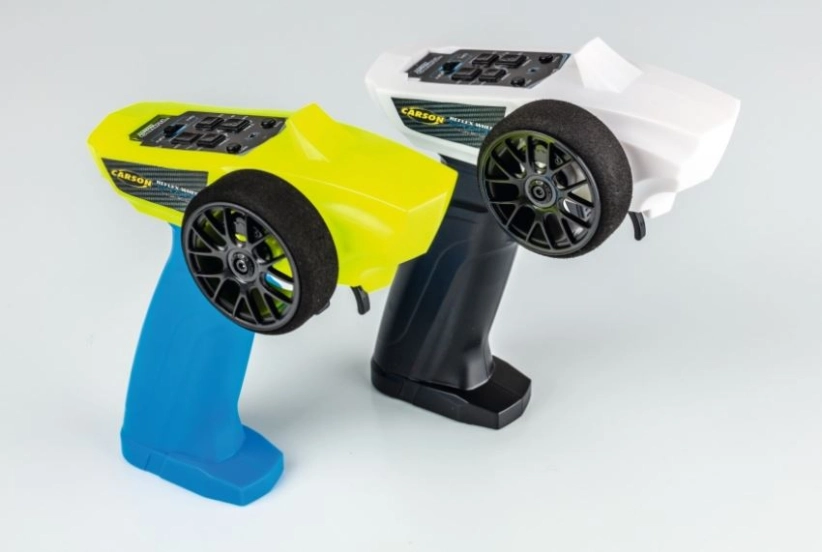 RC súprava CARSON Reflex Wheel Start, 3-kanálová, 2,4 GHz, neonová žltá