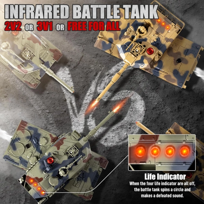 RC súprava infračervených nádrží 788-3 | RCprofi.sk