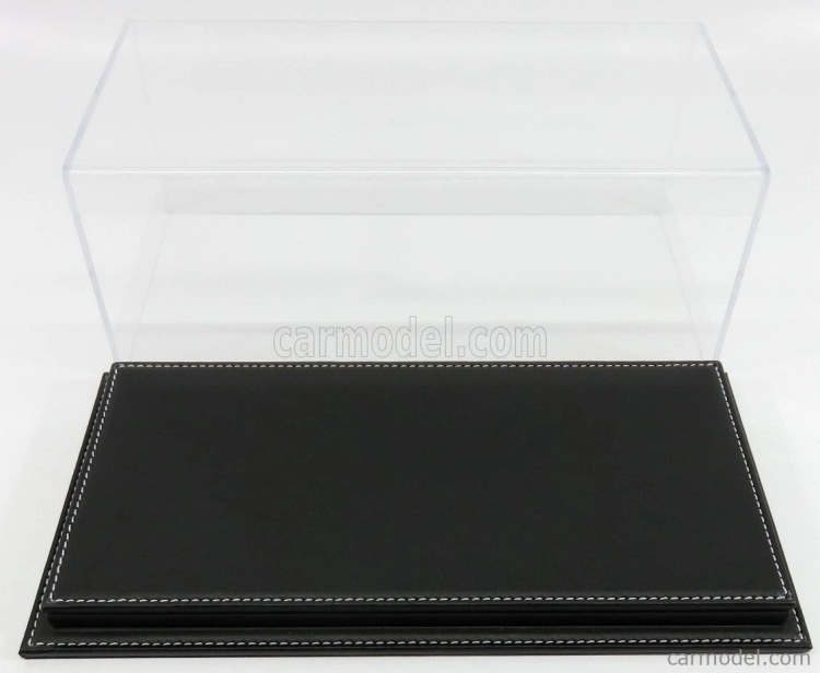 Atlantic Vetrina display box Molhouse Base In Pelle Nera - Leather Base Black - Lungh.lenght Cm 32.5 X Largh.width Cm 16.5 X Alt.height Cm 12.5 (altezza Interna 10.6 Cm ) 1:18 Plastový Displej