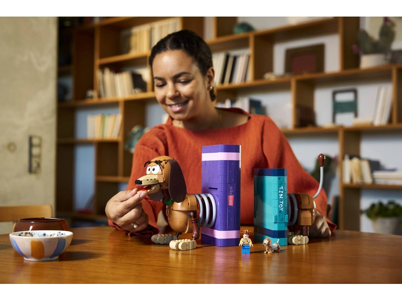 LEGO Disney - Knižní zarážky: Slinky z filmu Toy Story