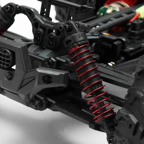 RC auto 9136X Racing truggy, červená