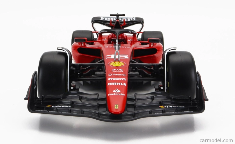 Bburago Ferrari F1 Sf-23 Team Scuderia Ferrari N 16 2023 Charles Leclerc 1:18, červená