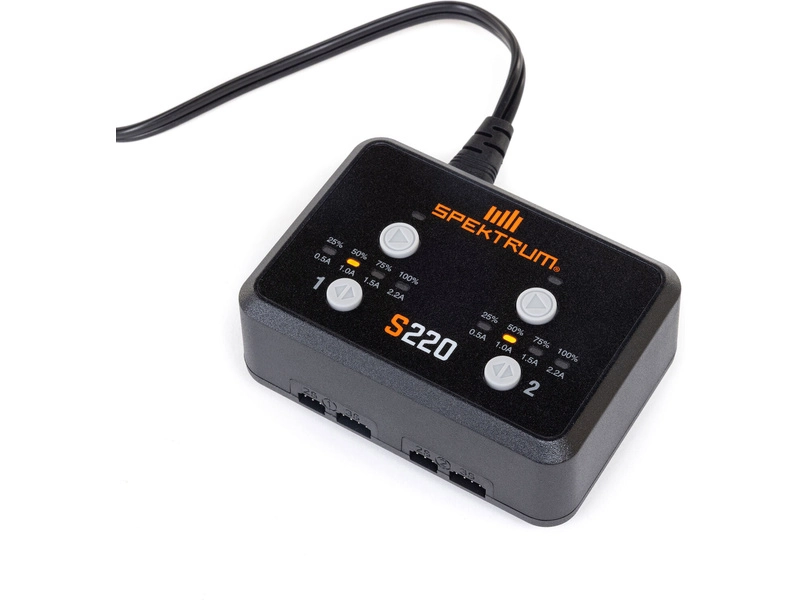 Spektrum S220 LiPo nabíjačka 2x20W AC