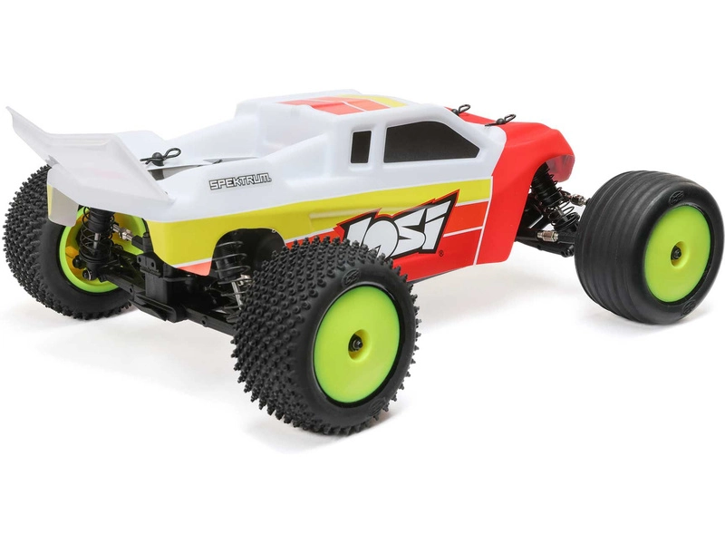 RC auto Losi Mini-T 2.0 V2 Brushless 1:18 RTR, modré