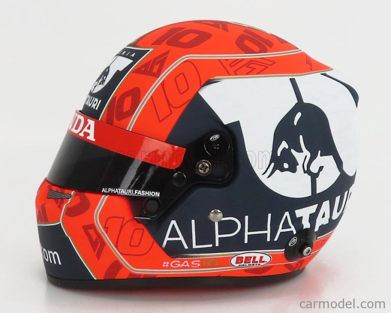 Mini helmet Bell helma F1 At02 Honda Ra620h Team Alpha Tauri N 10 1:2