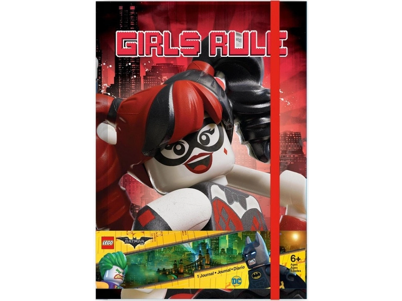 LEGO Zápisník - Batman Movie (Harley Quinn/Batgirl)