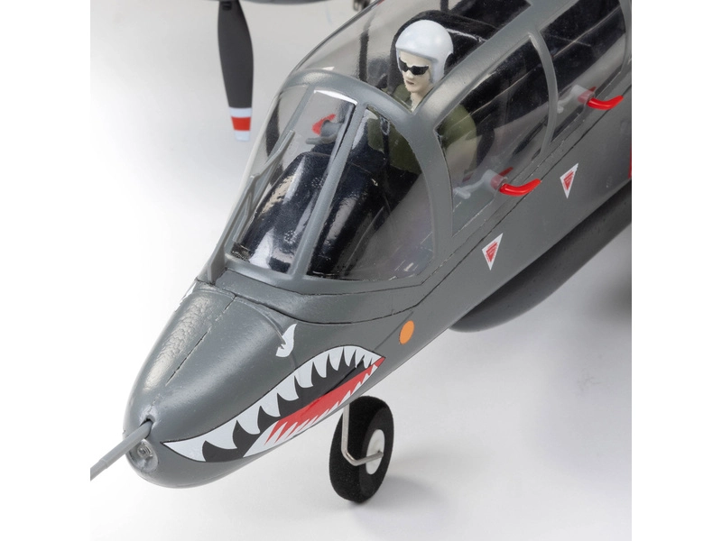 E-flite OV-10 Bronco 0.65m AS3X SAFE Select BNF Basic