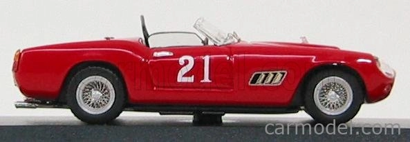 Art-model Ferrari 250 Gt Lwb California Spider Ch.1699 N 21 Nassau 1960 W.von Trips 1:43 Červená