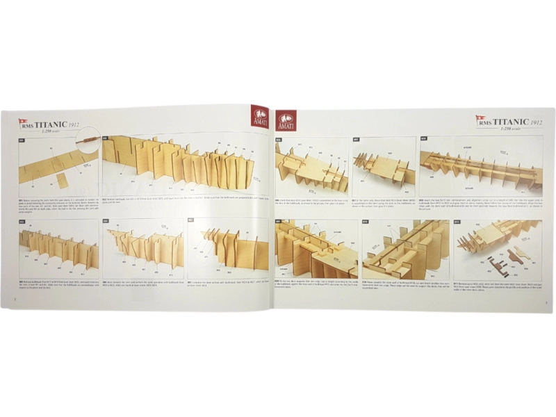 AMATI R.M.S. Titanic 1:250 kit (verze 2025)