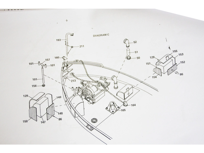 RC stavebnice Caldercraft North Light 1:32 kit
